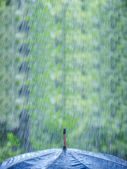 爱上下雨天小清新雨季海报背景高清图片