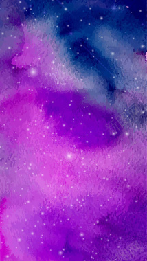 紫色梦幻水彩源文件H5背景矢量图背景