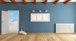 环保相框蓝色时尚环保简约室内家居背景高清图片