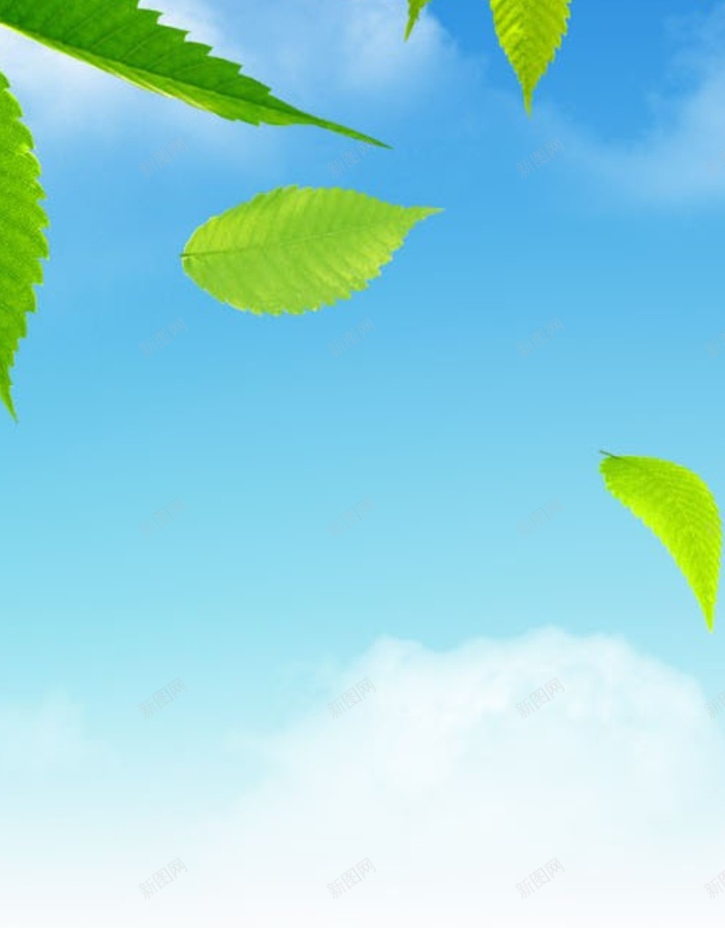 风景蓝色天空绿色树叶草地矢量H5背景cdr_新图网 https://ixintu.com H5 天空 摄影 矢量 绿色 草地背景 风景