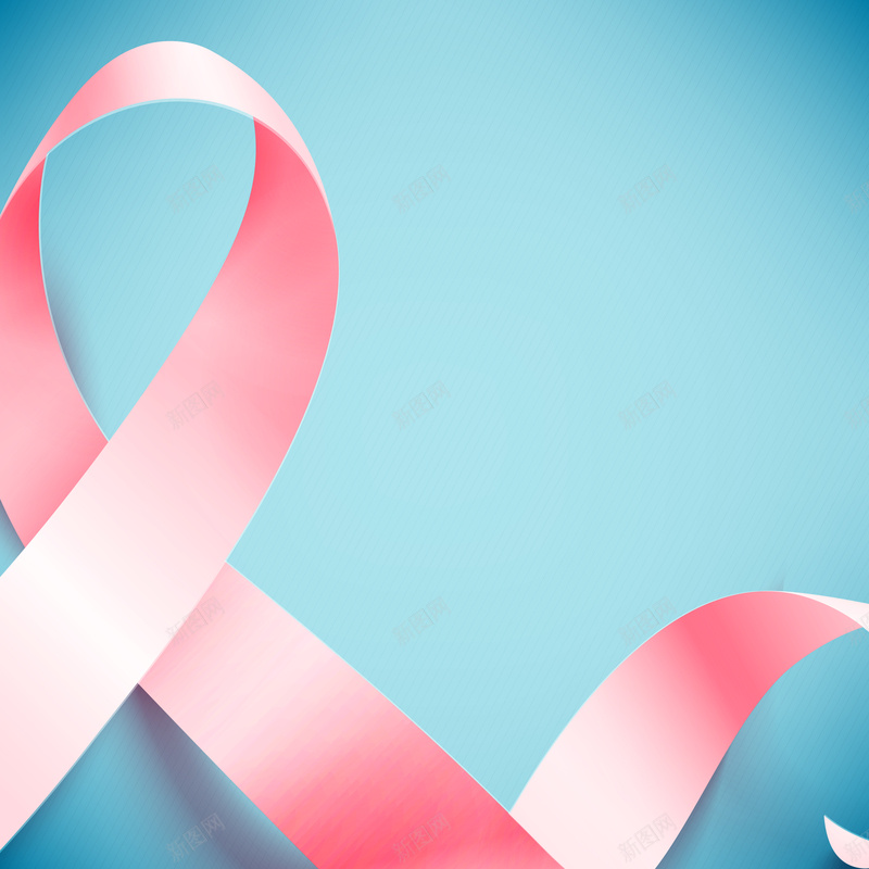 温馨浪漫情人节海报背景矢量图ai设计背景_新图网 https://ixintu.com 丝带 情人节 浪漫 海报 温馨 粉红 粉红丝带 素材 背景 蓝色 矢量图