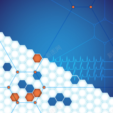 抽象的医学背景背景