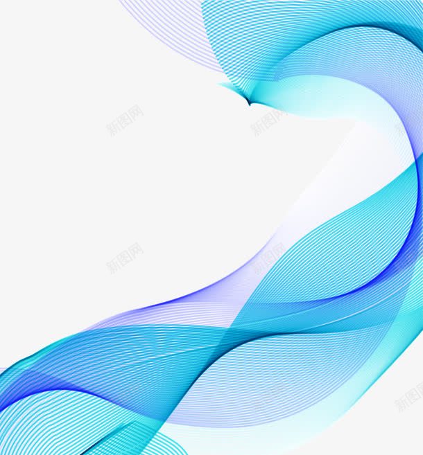 蓝色几何线条科技背景png免抠素材_新图网 https://ixintu.com 几何线条 条纹 矢量素材 科技背景 蓝色