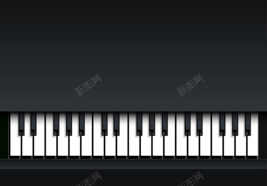 欧式唯美钢琴音乐会广告详情页矢量背景背景