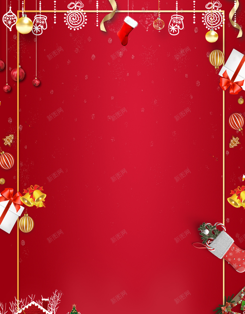 圣诞节简约几何红色bannerpsd设计背景_新图网 https://ixintu.com 元旦 元旦快乐 双蛋狂欢 圣 圣诞元素 圣诞快乐 圣诞树 圣诞海报 圣诞狂欢 圣诞老人 圣诞节 新年