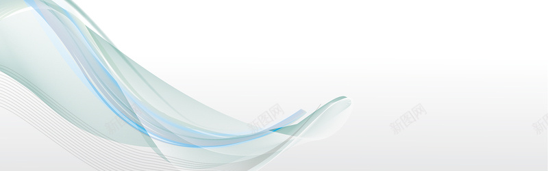 蓝色曲线商务banner矢量图ai设计背景_新图网 https://ixintu.com 个性 商务 曲线 海报banner 科幻 科技 简洁 蓝色 矢量图