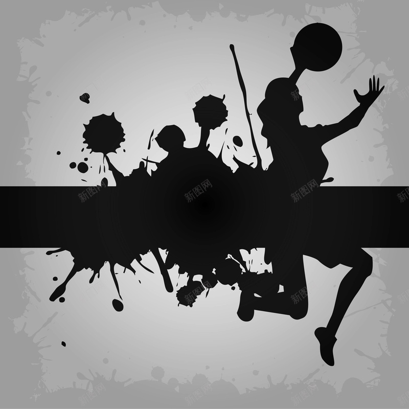 篮球海报背景矢量图ai设计背景_新图网 https://ixintu.com 海报 激情 狂欢 篮球 篮球海报 背景 矢量图