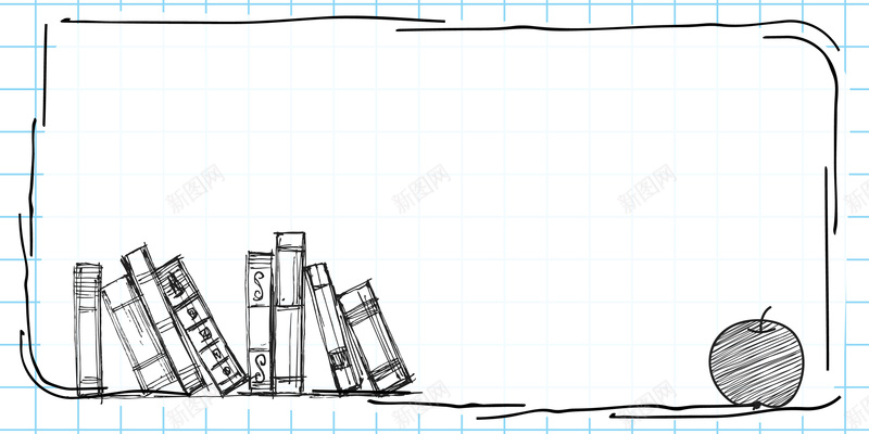 矢量卡通手绘黑板样式边框背景ai_新图网 https://ixintu.com 书本 创意 卡通 学习 宣传 手绘 教育 文艺 海报 涂鸦手绘 背景 苹果 黑板 黑板样式 黑板边框 矢量图