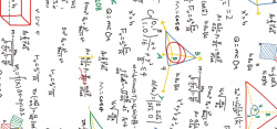 数学小棒清新数学公式背景高清图片