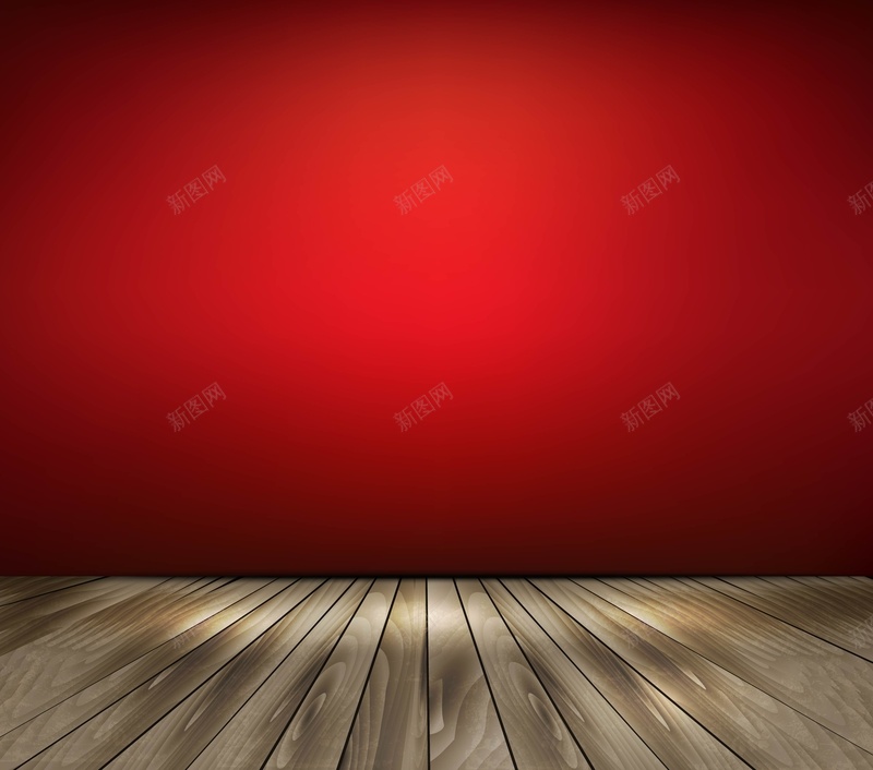 矢量大气红色墙壁木质地板背景ai设计背景_新图网 https://ixintu.com 墙壁 大气 木质地板 矢量 立体 红色 背景 矢量图