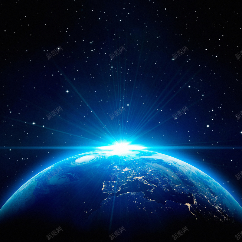 蓝色地球星空背景jpg设计背景_新图网 https://ixintu.com 免费背景 地球 地球星空 太空 宇宙 星空 星空素材 海报 科技 素材 背景 蓝色 蓝色地球 钻石光 高清