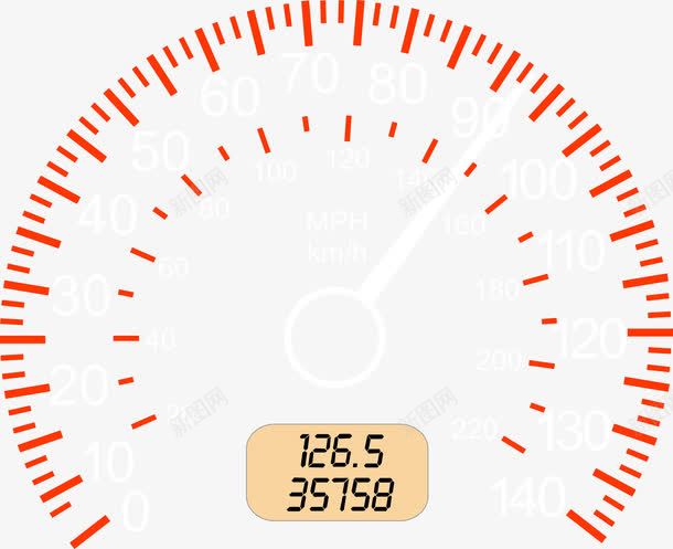 红色仪表盘png免抠素材_新图网 https://ixintu.com 仪表盘 创意仪表盘 创意油表 彩色 指针 时速盘 时钟刻度 汽车 汽车仪表盘 码表 科技仪表盘 转速表 速度