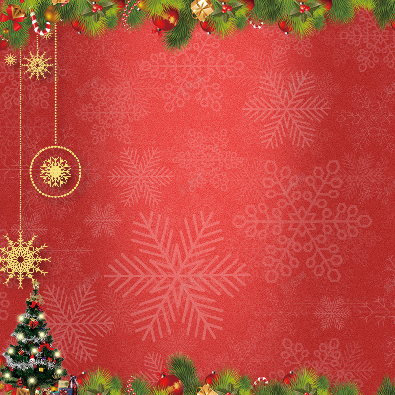 红色质感圣诞节雪花纹理psd分层主图psd设计背景_新图网 https://ixintu.com 主图 促销 圣诞 圣诞树 圣诞节 松树 红色 质感 雪花纹理