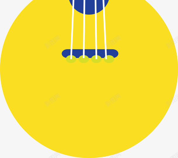 蓝色的吉他元素png免抠素材_新图网 https://ixintu.com 乐器 元素 吉他 新图网 装饰