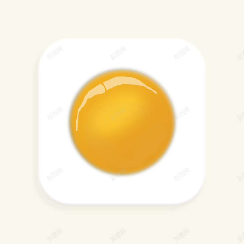 亮晶晶的鸡蛋psd设计背景_新图网 https://ixintu.com 投影 拟物 模糊 鸡蛋