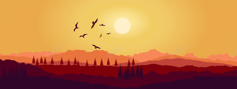 简约卡通夕阳西下山峦渐变色banne背景jpg设计背景_新图网 https://ixintu.com banner 云 云海 云雾缭绕 仙境 夕阳 大山 太阳 山 山峦背景 梦幻 清晨 渐变 红 背景 背景下载 蓝 阳光 黄昏