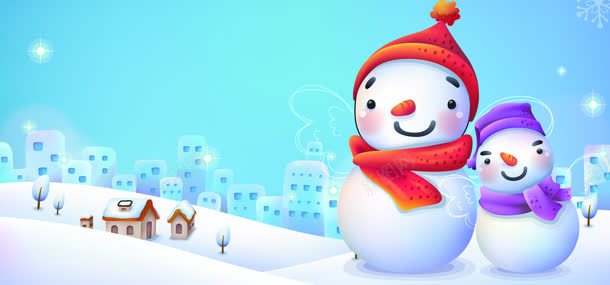 卡通背景jpg设计背景_新图网 https://ixintu.com 冬天 冰雪 唯美 圣诞节 寒冷 雪花