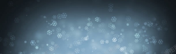 雪花简约背景banner背景