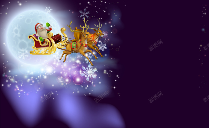 紫色圣诞雪橇送礼物海报背景矢量图ai设计背景_新图网 https://ixintu.com 圣诞 开心 海报 激情 狂欢 矢量 紫色 背景 送礼物 雪橇 矢量图