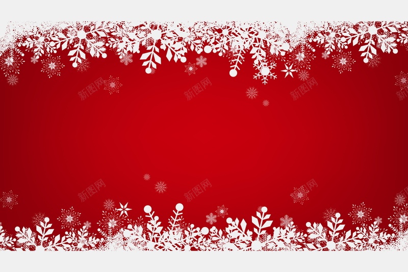 雪花矢量图ai设计背景_新图网 https://ixintu.com 下雪 冬天 红色 纹理 质感 雪花 飘雪 矢量图