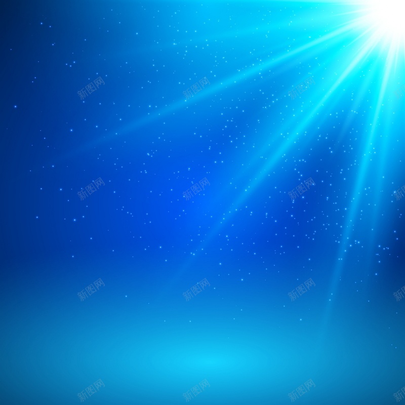蓝色光效矢量图ai设计背景_新图网 https://ixintu.com 光效 商务 太阳 科幻 科技 蓝色 阳光 矢量图