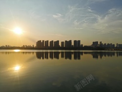 蚌埠蚌埠龙子湖日落高清图片