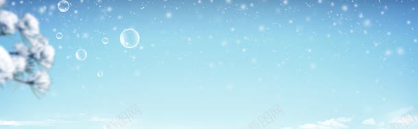 冬季服饰雪景清新背景bannerjpg设计背景_新图网 https://ixintu.com banner 冬季 服饰 清新 背景 雪景