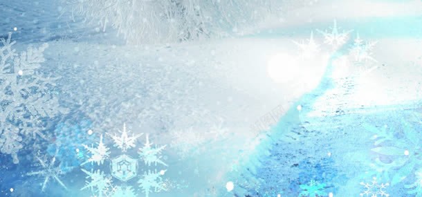 冰雪背景jpg设计背景_新图网 https://ixintu.com 冬天 冰雪 唯美 圣诞节 雪花