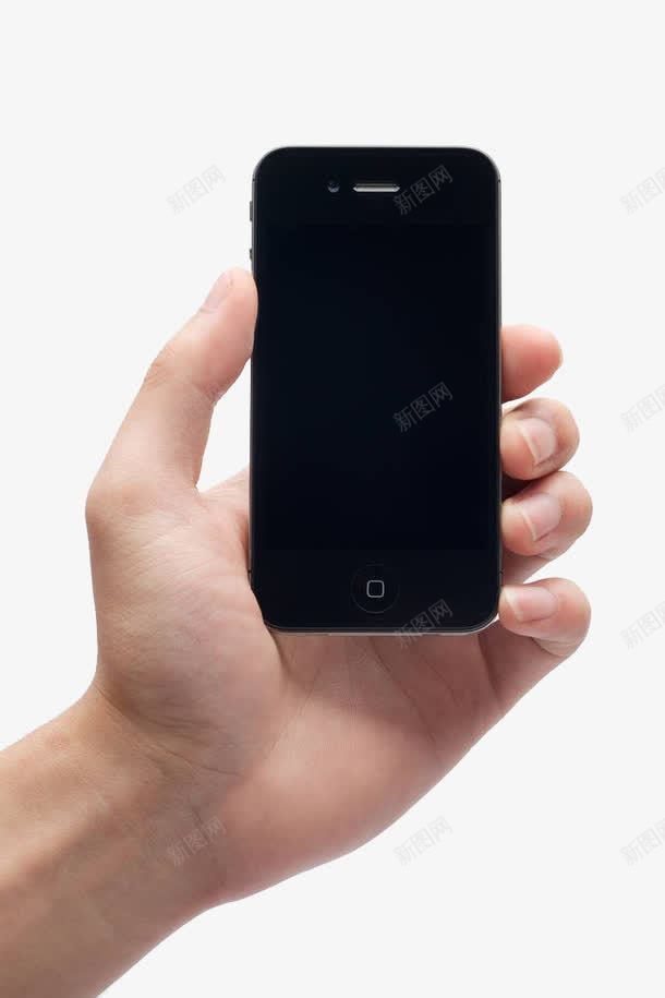 手握着iphonepng免抠素材_新图网 https://ixintu.com iphone 先进科技 实物 手持iphone 手握着苹果手机 手机 通讯设备 黑色