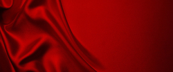 暗色布绸缎红色丝绸背景高清图片