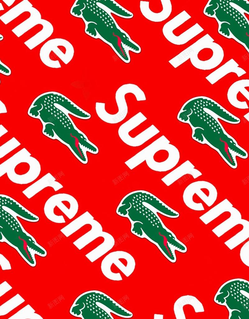 supreme红色中国风背景jpg设计背景_新图网 https://ixintu.com supreme 中国风 红色 背景