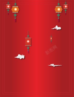 中国纪念性节日红色喜庆贺新年cdr海报背景模板高清图片