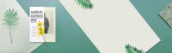 团购活动夏日文艺新品上新几何绿色背景高清图片