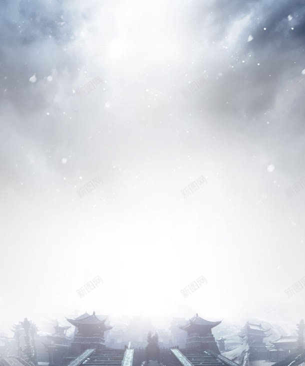 雪景下雪白雪冬天jpg设计背景_新图网 https://ixintu.com 下雪 冬天 白雪 雪景