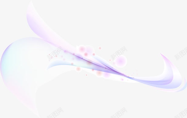 蓝紫色光亮弧线和原点png免抠素材_新图网 https://ixintu.com 光亮 弧线 弯曲 曲线 渐变 科技 科技弧线 线条