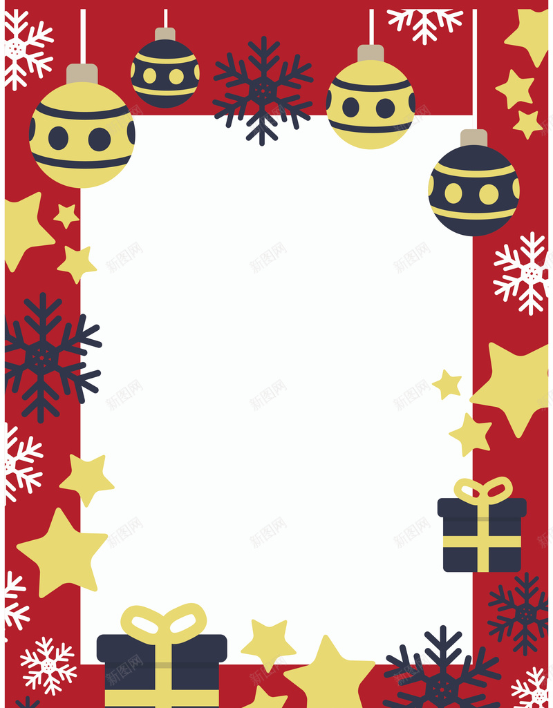 圣诞节派对海报背景图矢量图ai设计背景_新图网 https://ixintu.com 几何 圣诞节 开心 扁平 派对 激情 狂欢 礼物 简约 装饰物 铃铛 矢量图
