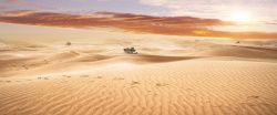 黄沙沙漠背景沙漠黄沙高清图片