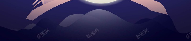 唯美七夕情人节主题背景矢量图ai设计背景_新图网 https://ixintu.com 七夕 中式情人节 团圆 夜空 明月 月亮 牛郎 祥云 织女 鹊桥 矢量图