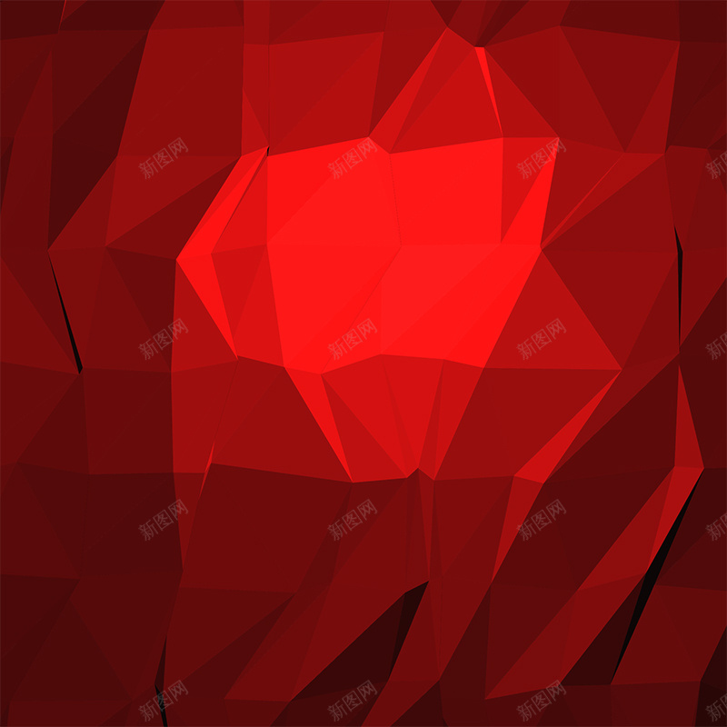 红色几何多变形背景psd设计背景_新图网 https://ixintu.com 主图 几何 多变形 扁平 渐变 红色 菱形