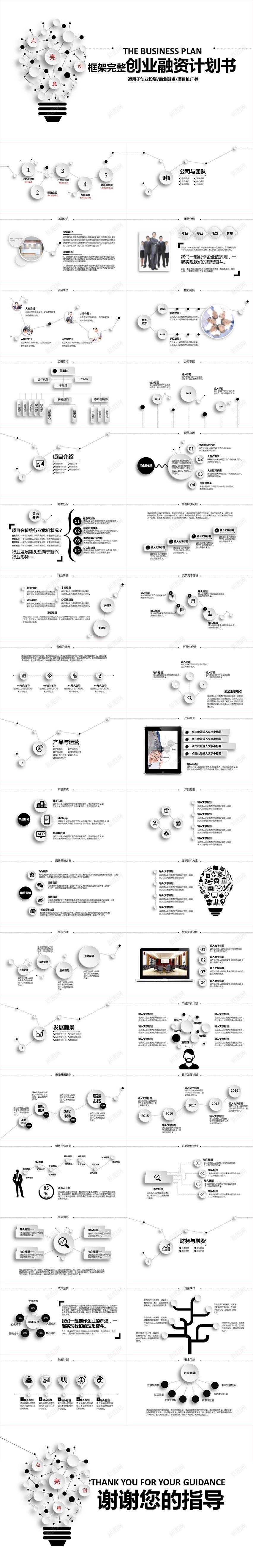 简约时尚创业融资ppt模板PPT模板_新图网 https://ixintu.com 创业 时尚 模板 简约 融资