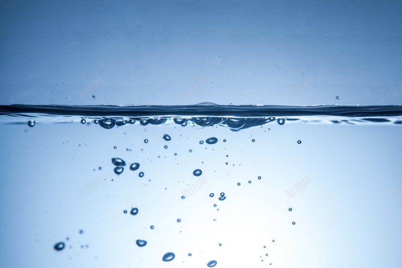 水蓝色水水面和气泡jpg设计背景_新图网 https://ixintu.com 水 水面和气泡 深色水 蓝色水素材