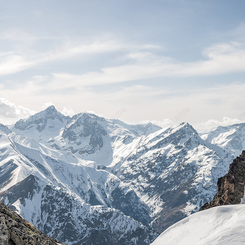 雪山自然背景jpg_新图网 https://ixintu.com 主图 摄影 文艺 清新 雪山 风景