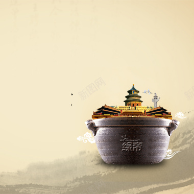 古典建筑背景