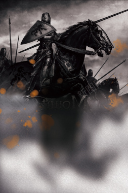 黑暗骑士宣传海报背景背景