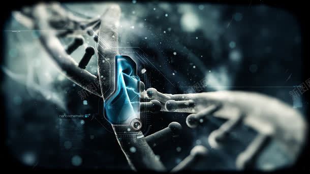 DNA纳米科技壁纸背景