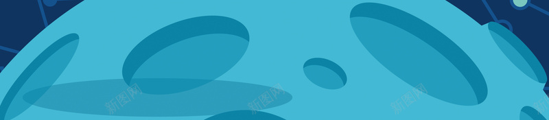 太空蓝色卡通手绘插画海报psd设计背景_新图网 https://ixintu.com 卡通 卫星 外星人 天空 宇宙 宇航员 探索宇宙的奥秘 星星 星球 星空 飞船