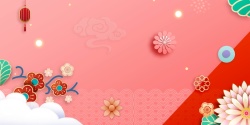 春节高清png2019欢度春节喜庆猪年背景模板高清图片