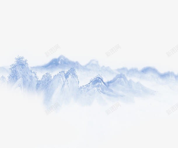 中国风背景山png免抠素材_新图网 https://ixintu.com png图片素材 中国风 中国风背景 免费png素材 山