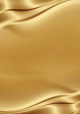 金色丝绸般的纹理背景背景