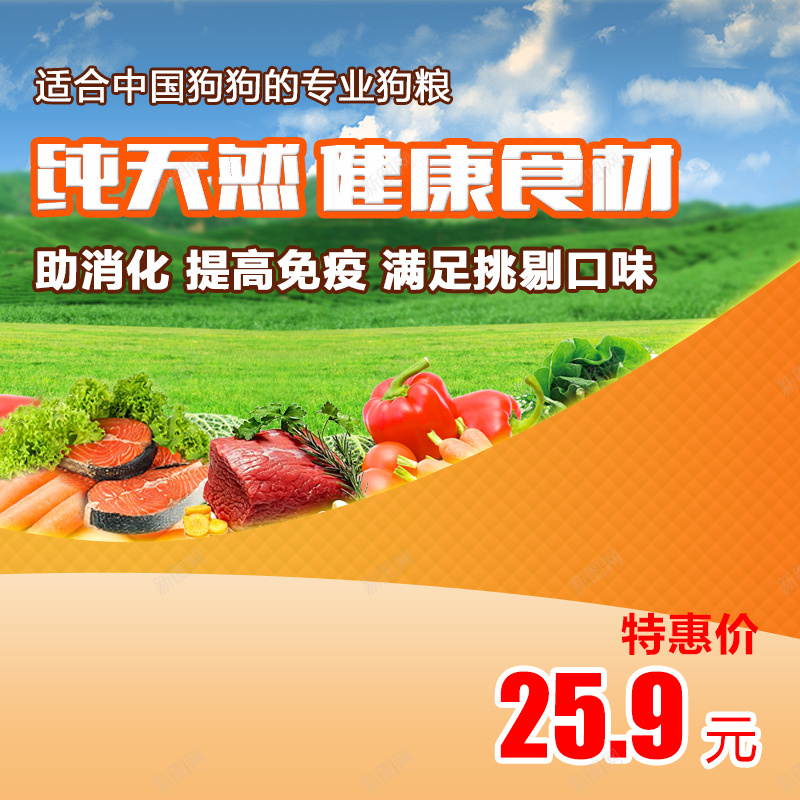 淘宝狗粮直通车钻展背景psd设计背景_新图网 https://ixintu.com 主图 小清新 文艺 淘宝 狗粮 直通车 简约 背景 钻展